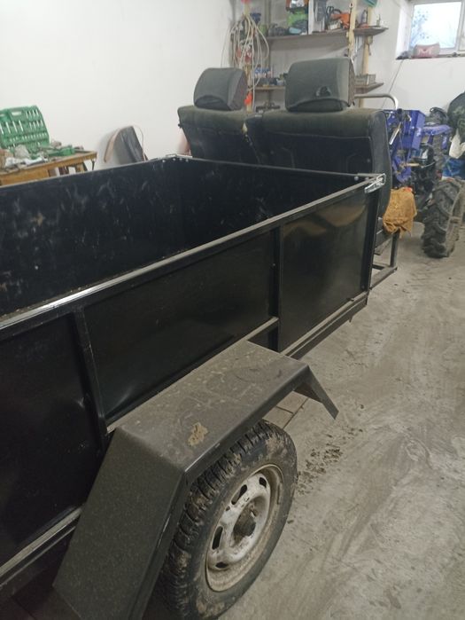 Прицеп посилений для мотоблока