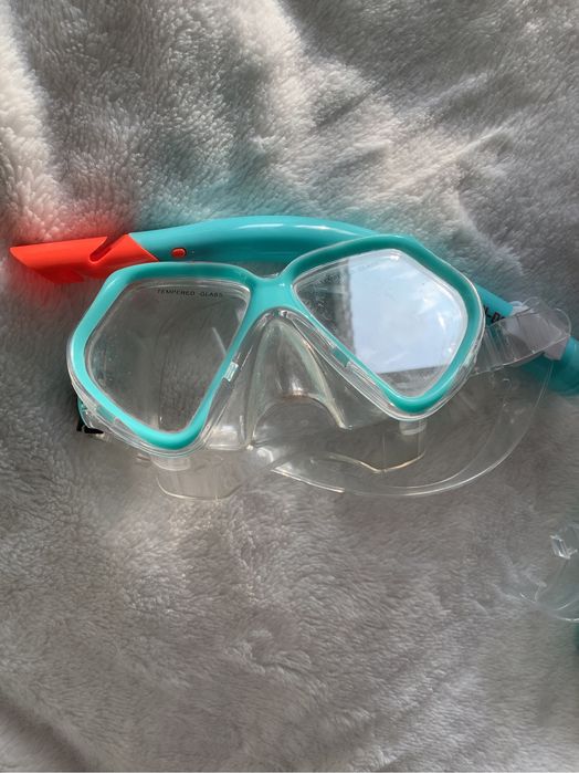 Maska do snurkowania z fajką snorkeling