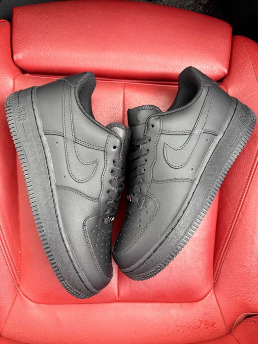 (БЕЗ ПЕРЕДОПЛАТИ) Nike Air Force 1 Low Classic Premium Black найк аір
