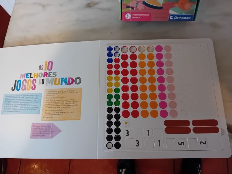 Conjunto de 3 Jogos Didácticos Infantis