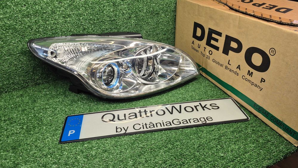Otica Farol Direito Hyundai i30 FD 2007 a 2012 Ref. 221-1154R-LDEM2 NOVO DEPO
