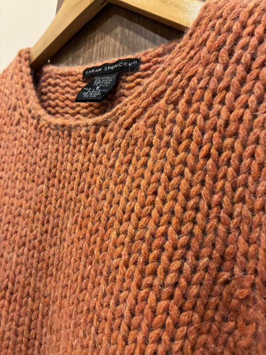 Sweter S lambswool,piekny kolor,jak nowy
