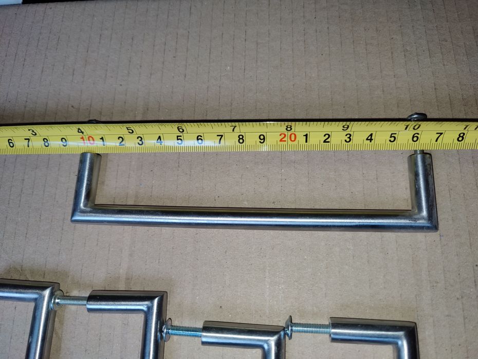 Klamki stal nierdzewna 7szt.