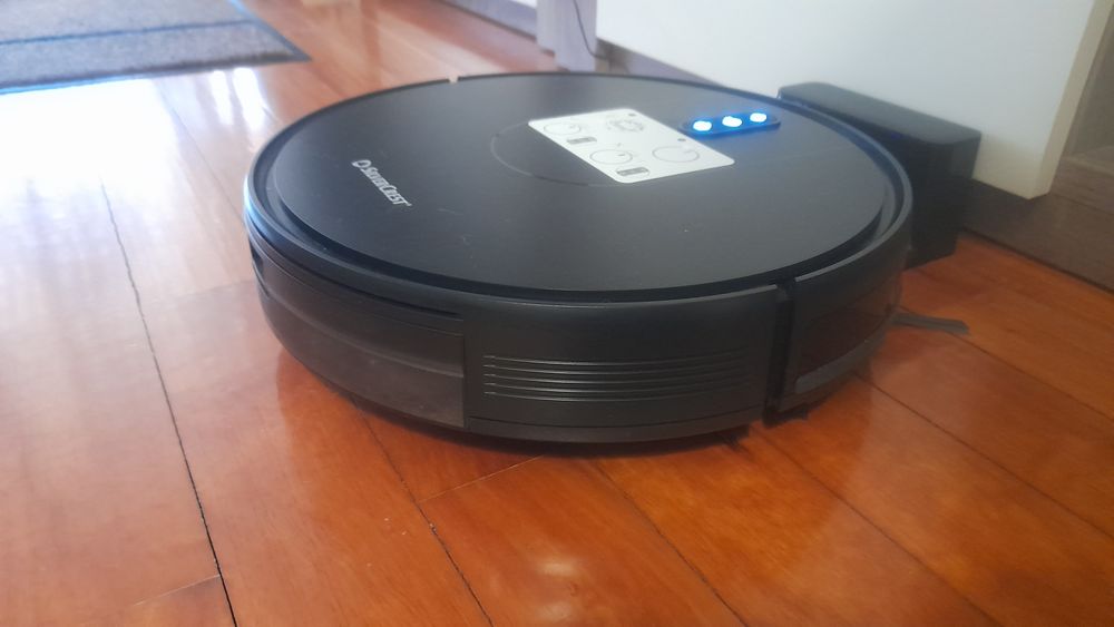 Aspirador automático inteligente.