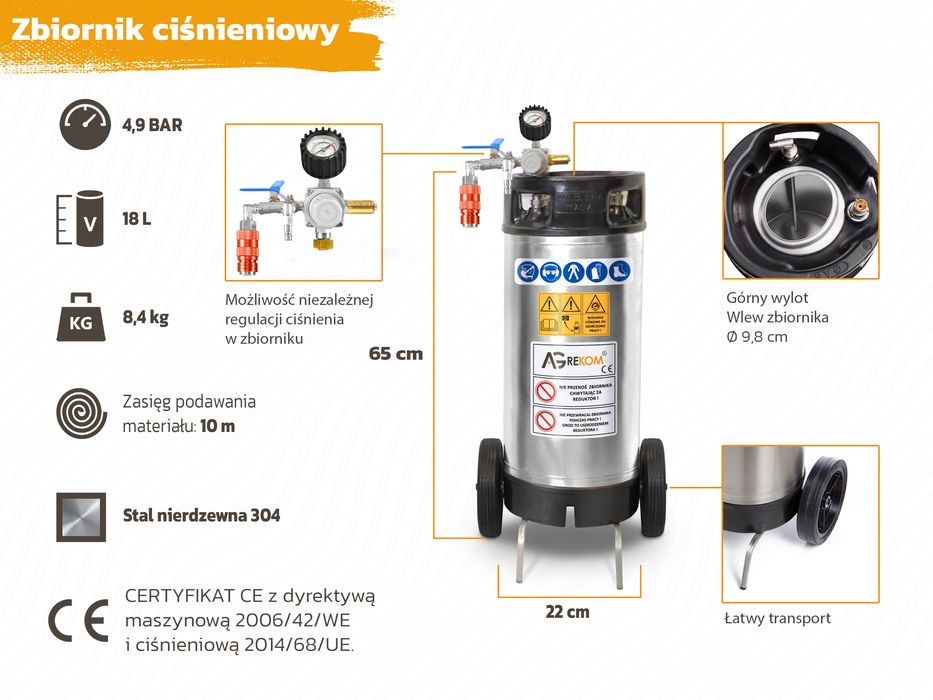 AGREGAT Do Malowania Impregnacja Lakier Bejca Natrysk Opole