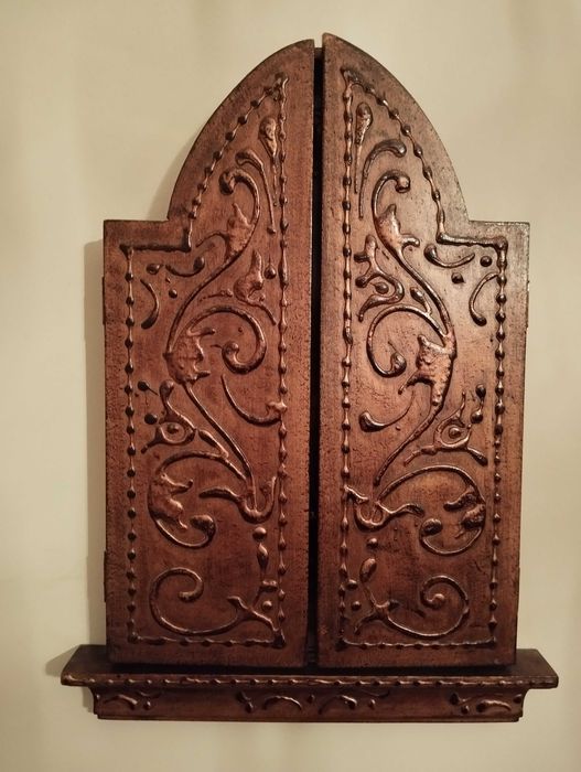 Quadro Religioso Composto por 3 partes desdobráveis