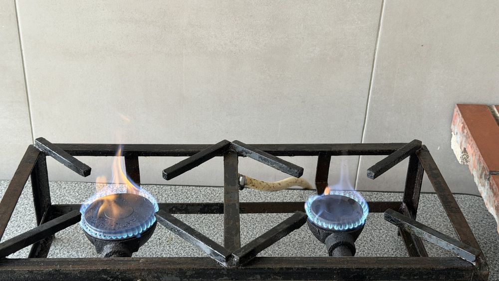Fogareiro a Gás de duas bocas