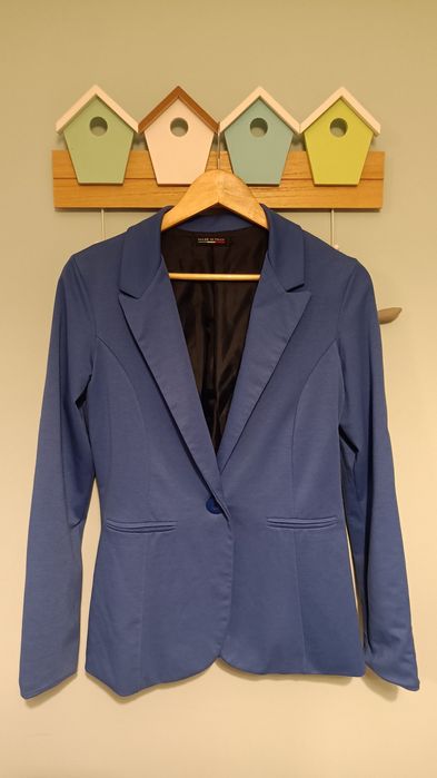 Chabrowa, dresowa marynarka Made in Italy r. 38