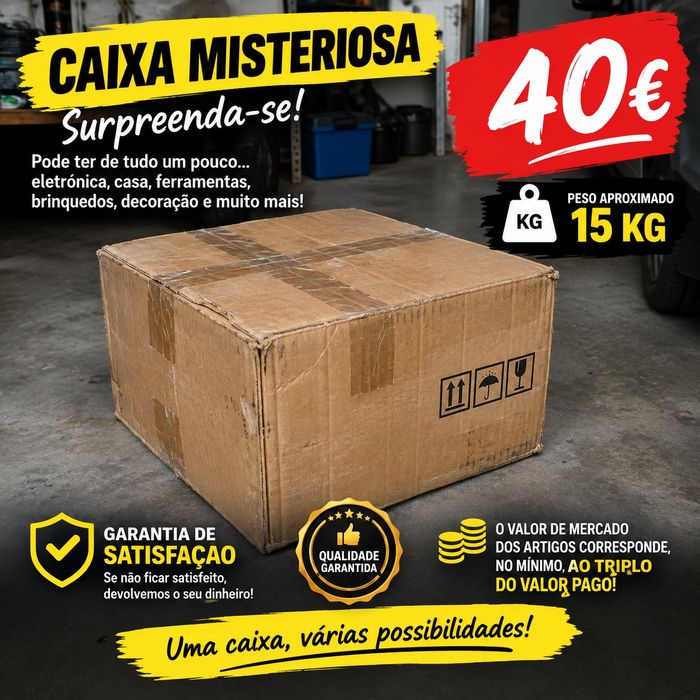 Caixa misteriosa 15kg