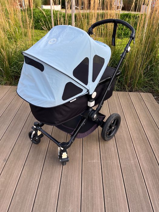 Bugaboo Cameleon 3 wózek 2w1 + akcesoria, czarna rama