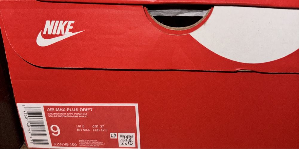 Кросівки чоловічі PSG x Nike TN Air Max Plus Drift Phantom FZ4748 100