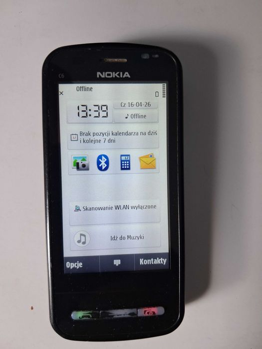 Telefon komórkowy NOKIA C6-00 sprawny.