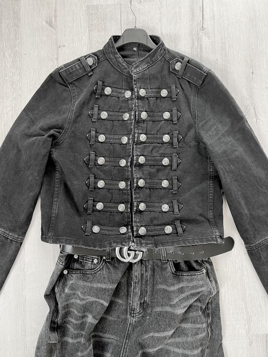 Napoleon denim jacket, Джинсовка наполеон, гусарська джинсовка