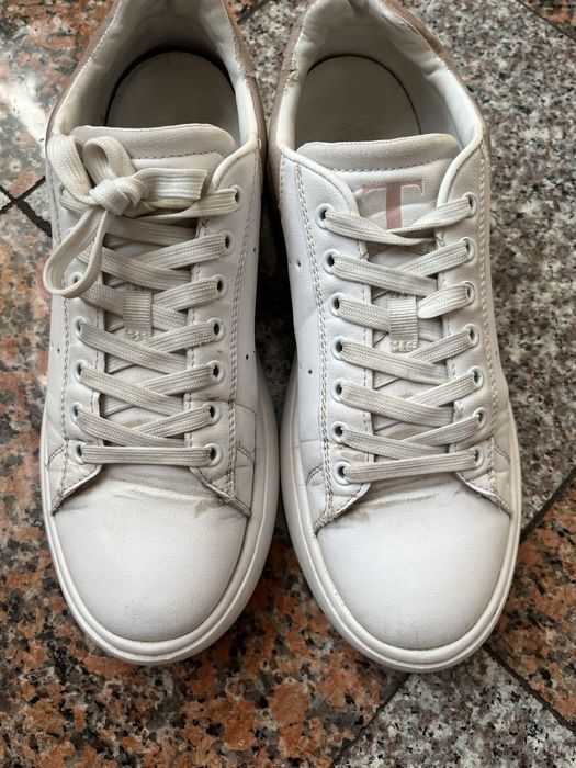 Trussardi sneakersy białe