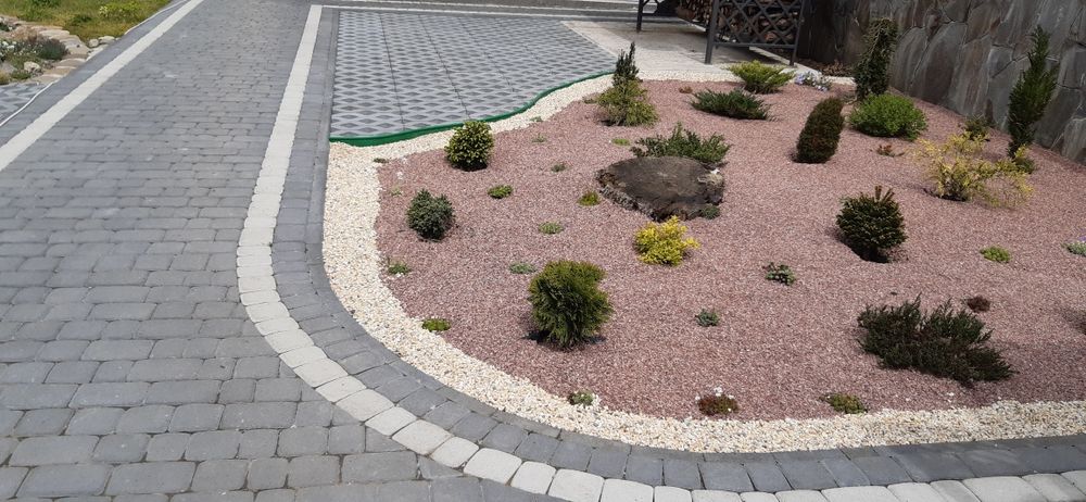 Бруківка встановлення продаж доставка плитка тротуарна