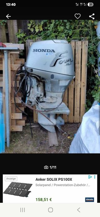 Silnik zaburtowy Honda 45 km four stroke