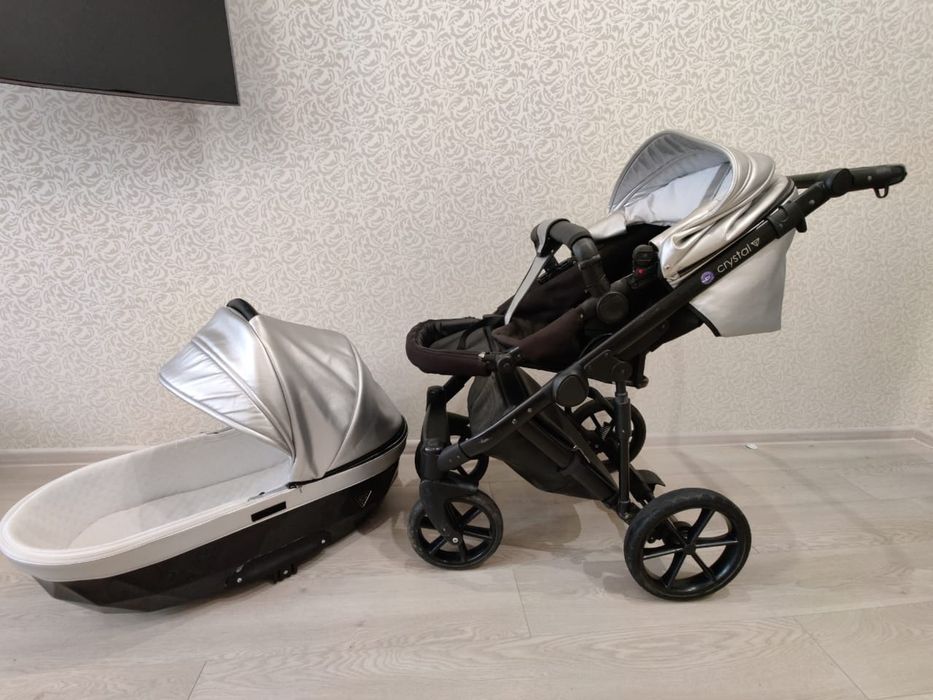 Коляска 2в1 Bair crystal