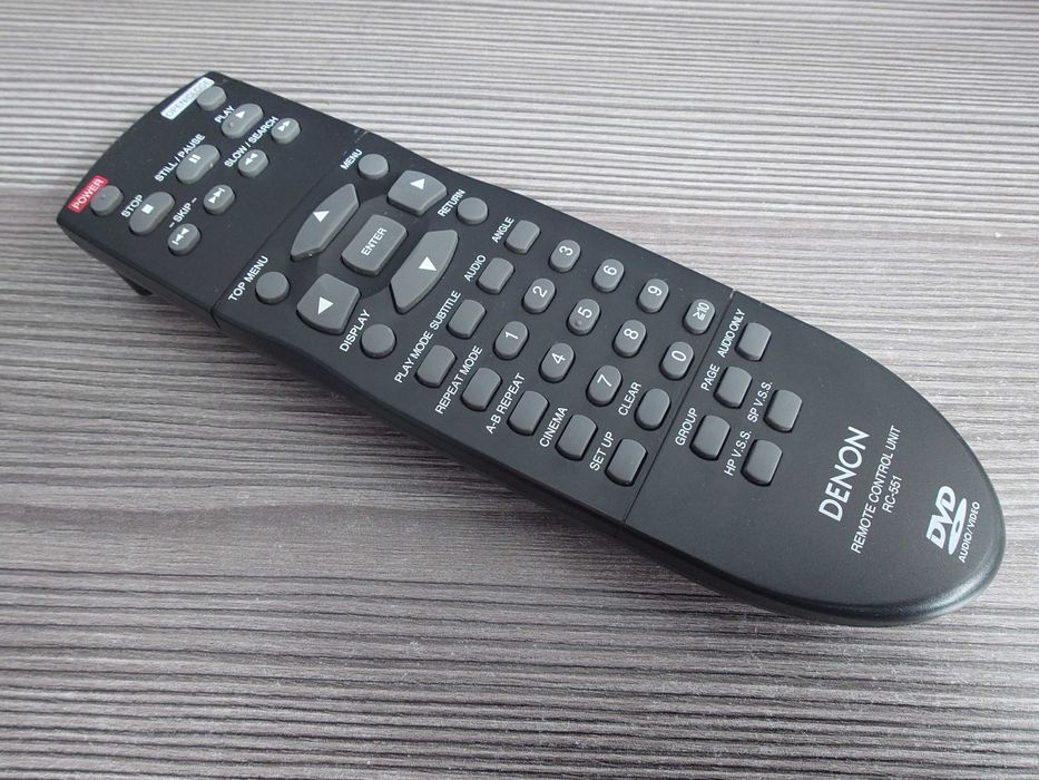 Pilot do odtwarzacza DVD  DENON RC-551