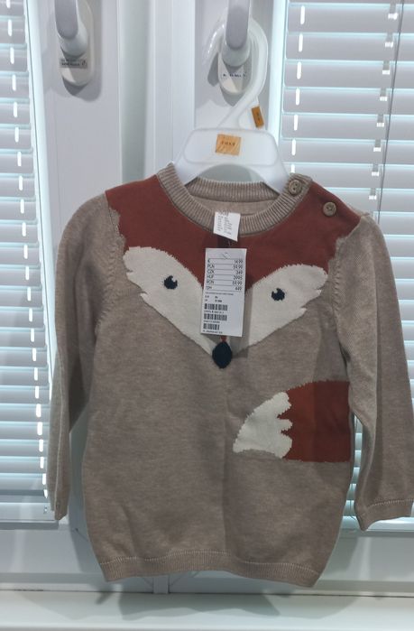 Новый свитерок  рост 80-86