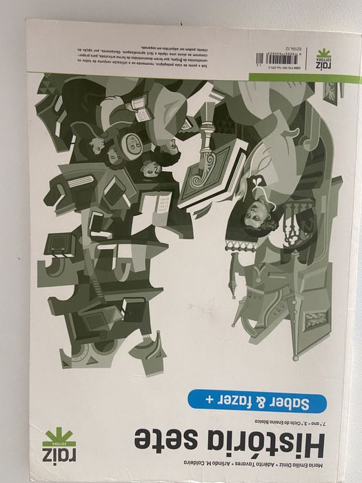 Caderno de atividades Historia sete da Raiz editora