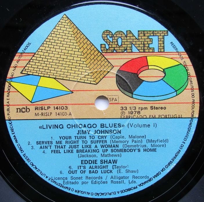 Living Chicago Blues - - - - - Vários  - - - - - Caixa com 3 X LP