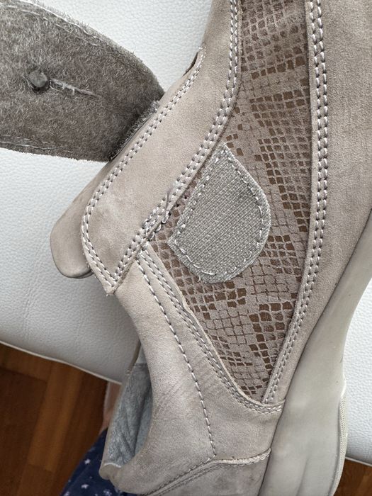 Кросівки туфлі шкіра замш