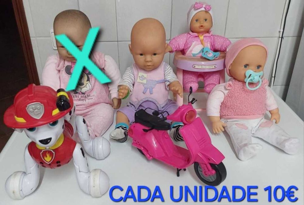 NENUCOS E BRINQUEDOS CRIANÇA a bom preço. Casa,Quarto,Sala,Cozinha.