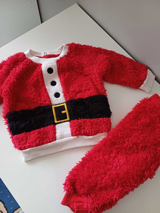 roupa de pai natal bebé