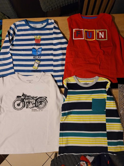 Zestaw ubranek dla chłopca 110