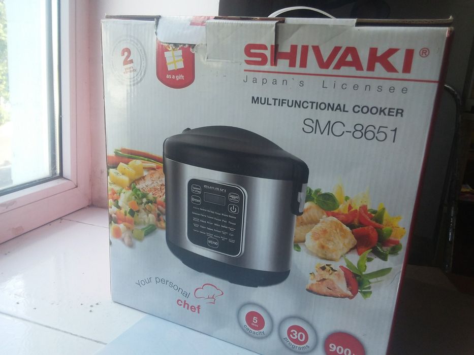 Мультиварка Shivaki 30 режимів