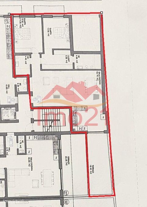 T2 com Terraço em Esgueira