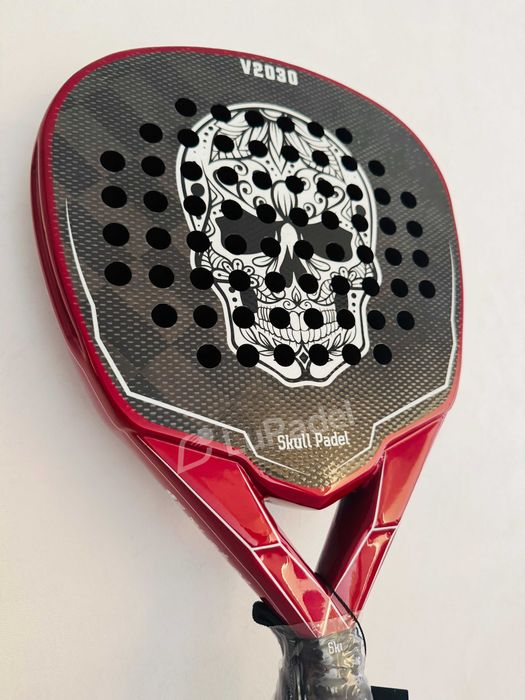Ракетка для Падель (Padel) тенісу – Skull Padel V2030 Black Red 15K