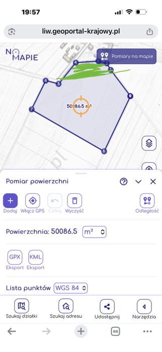 SPRZEDAM DZIAŁKĘ ROLNĄ  4,5ha – Pierzchały  gmina Liw