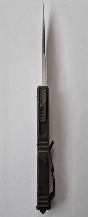 Microtech Ultratech Olive Camo Signature Series