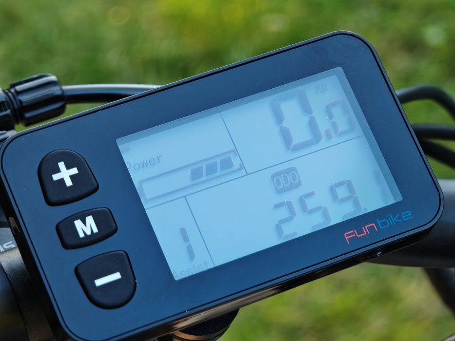 Rower elektryczny Funbike EVO 19" BIAŁY - Stan Jak Nowy, Przebieg TYLKO 260 km!