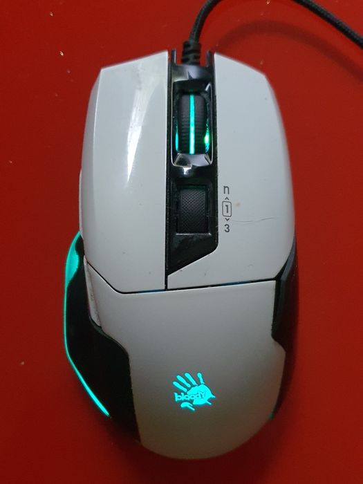 Миша Bloody W70 Max Panda White
