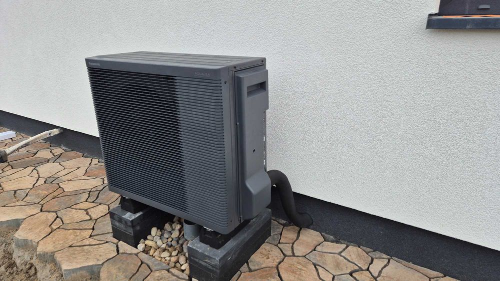 Pompa Ciepła Panasonic 7kW. All in One, seria 'K', Split z montażem