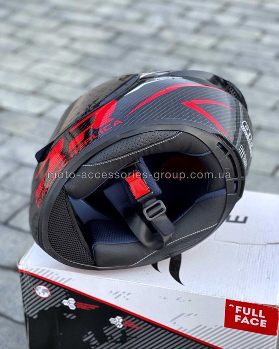 Мотошолом інтеграл QKE EXTREME Carbon шлем интеграл, мотошлем закрытый