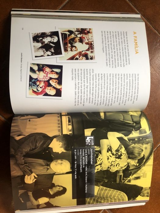 Livro Justin Bieber- Ainda agora comecei