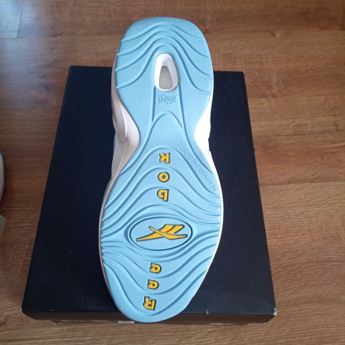 Biało - niebieskie buty Reebok