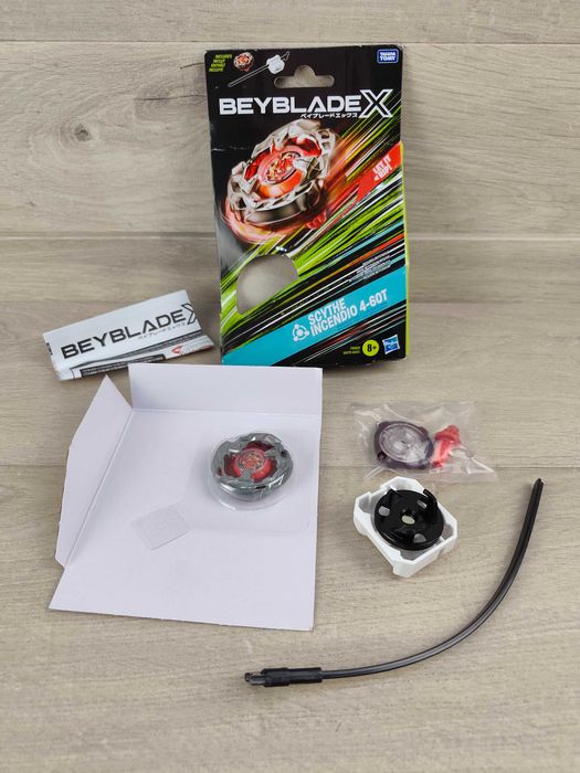 Beyblade X Scythe Incendio 4-60T Zestaw startowy 8+