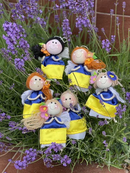 Янгол, лялька україночка, оберіг, подарунок волонтерам