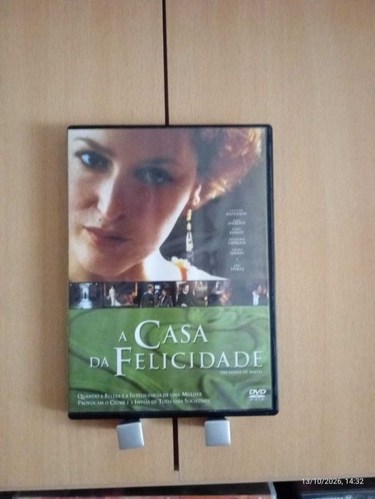 Dvd A CASA DA FELICIDADE Filme com Legendas PORTG. Gillian Anderson Terence Davies