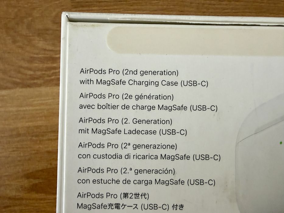 AirPods Pro 2nd gen 2a ger usb c