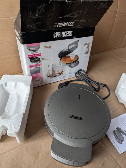 gofrownica Princess 132380 DeLuxe uszkodzony uchwyt