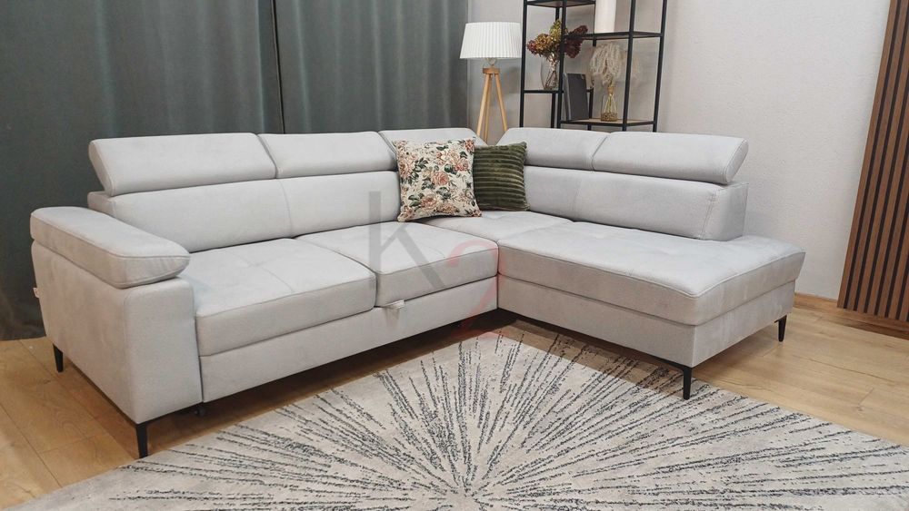 Narożnik Rimo od producenta sofa, kanapa, mały narożnik, gratis jasiek