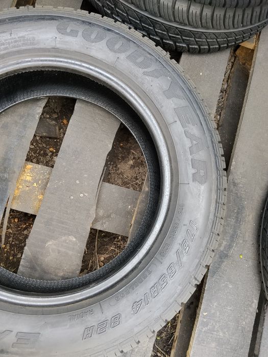 Goodyear 175 65 r14 2шт 4шт шини берлінго літні Ланос резина ваз гума б'у з Європи