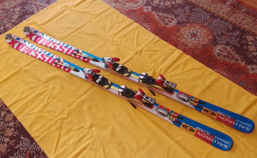 Narty Salomon Crossmax 10P. L.180 + Kijki Gratis. HiT