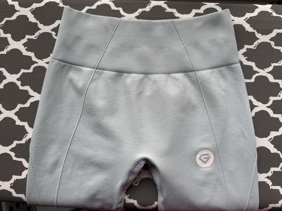Błekitne leginsy Gym Glamour - XS