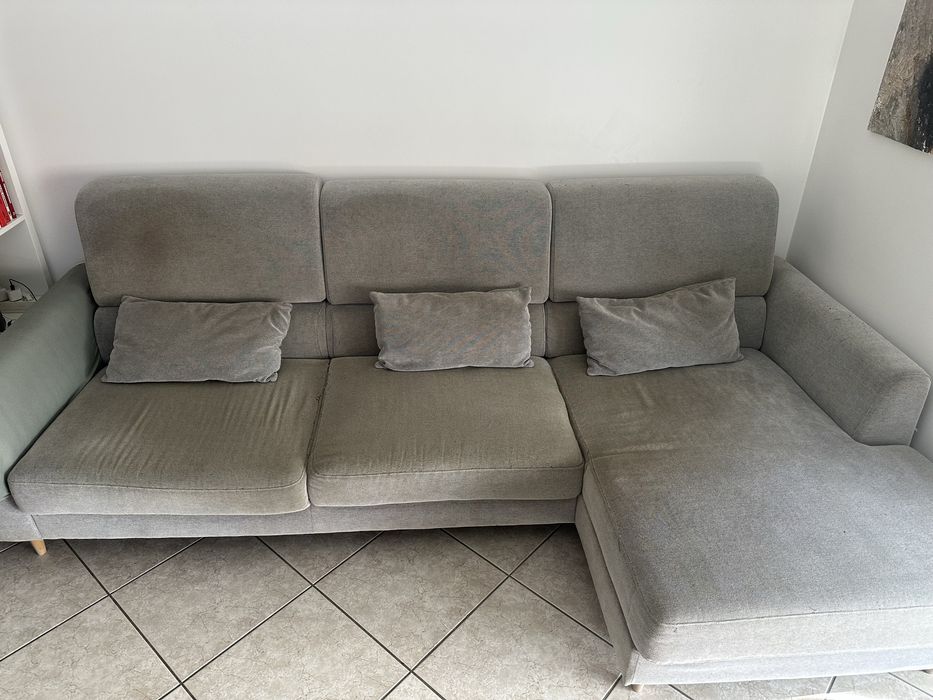 Sofa 3 lugares c chaise longue a esquerda